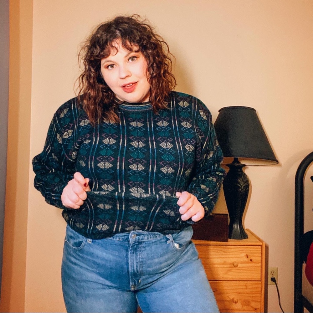 Wool Grandpa Sweater